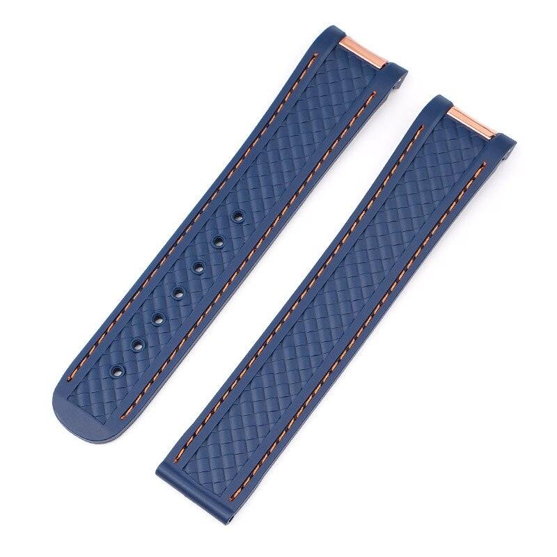 Rubber Silicone Strap for Omega Seamaster 150